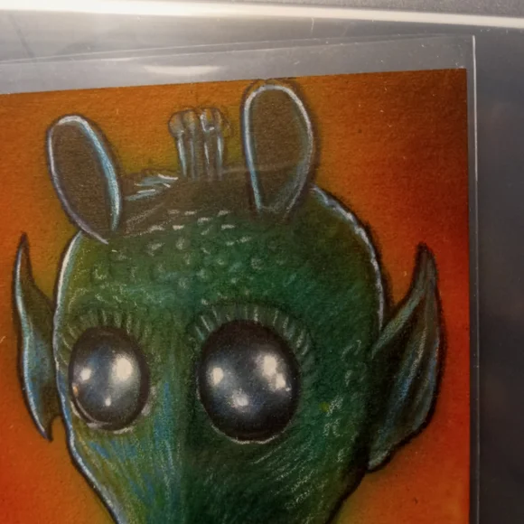 Star Wars Greedo Sketch Card - Picture 9 of 16